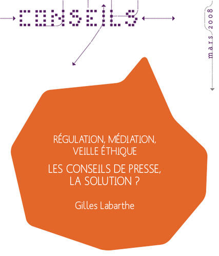 Les conseils de presse, régulation, médiaiton, veille éthique